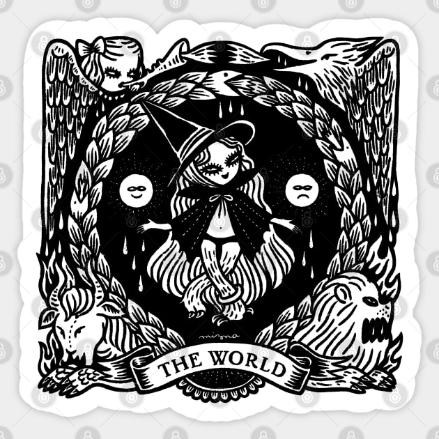 The World Sticker by MiznaWada